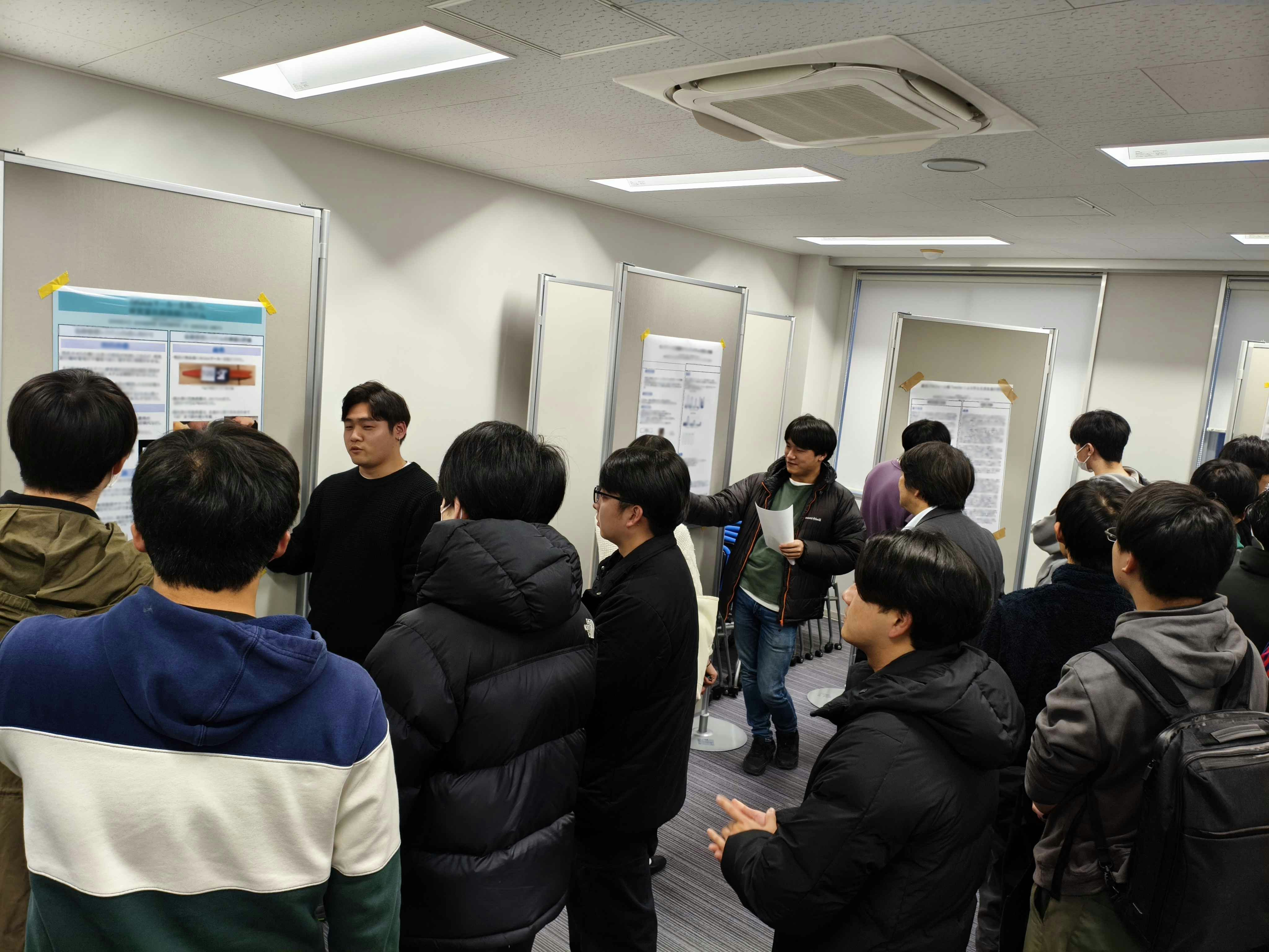 ポスターセッションの様子